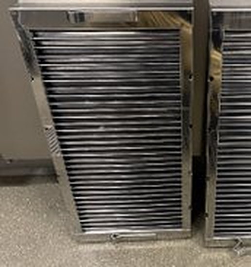 グリスフィルター（バッフル型） 作業後